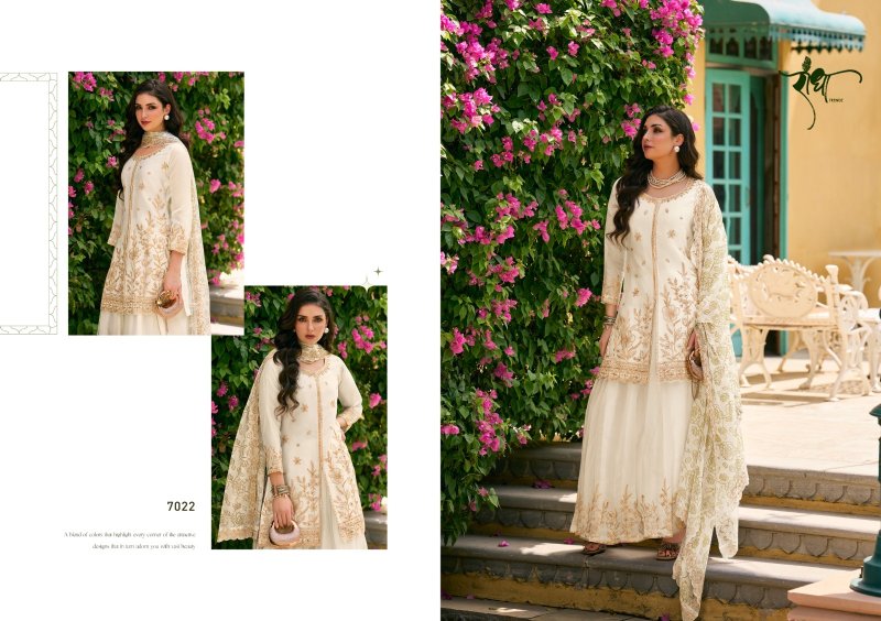 Saachi By Radha Trendz Mos Silk Embroidery Readymade Suits